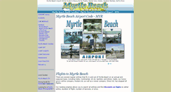 Desktop Screenshot of myrtlebeachairport.com